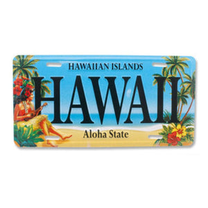 License Plate - Vintage Hawaii