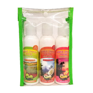 Bubble Shack Organic Aloe + Coconut Lotion 4oz - 3-pack Gift Set