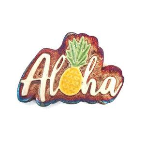 Raku Aloha Magnet