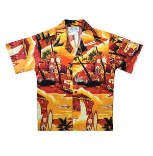 Waikiki Woody  Boys Aloha Shirt