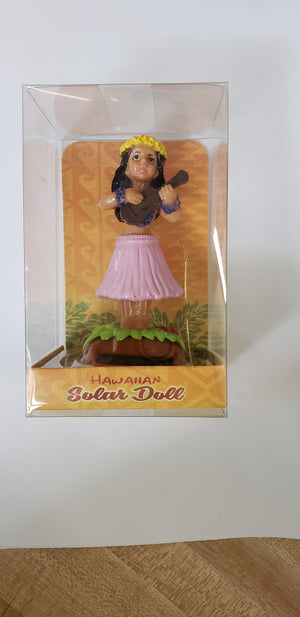 Hula Girl Ukulele- Solar Hula Doll