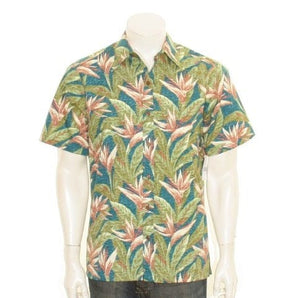 Pukalani Birds of Paradise Aloha Shirt
