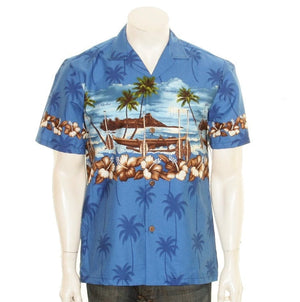 Palm Chestband Aloha Shirt