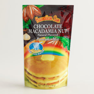 Hawaiian Sun Chocolate Macadamia Nut Pancake Mix 6oz
