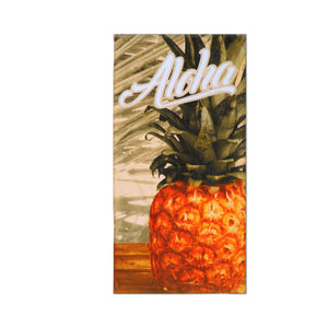 Island Style Beach Towel - Pineapple