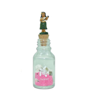 Sand Bottle Topper - Hula Girl Standing - Assorted Color