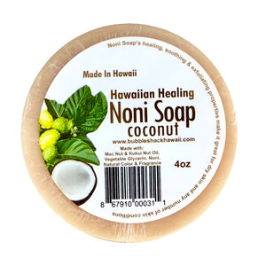 Bubble Shack Noni Soap - Coconut - 4oz