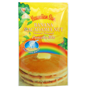Hawaiian Sun Banana Macadamia Nut Pancake Mix 6oz