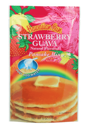 Hawaiian Sun Strawberry Guava Pancake Mix 6oz