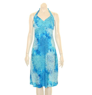 Hilo Hattie Coral Print Nohea Short Dress L3069