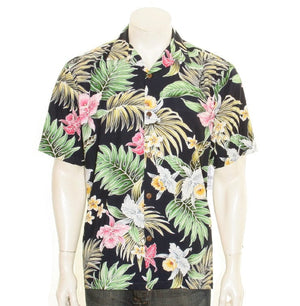 Hawaiian Orchid Rayon Aloha Shirt