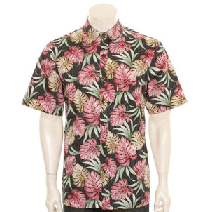 Hilo Garden Reverse Print Aloha Shirt H60076
