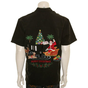 Bamboo Cay "O CHRISTMAS TREE" - Men's Aloha Shirt (SN 7777)
