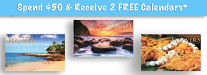 Time Flies! Get 2 Free Calendars with $50 Purchase.