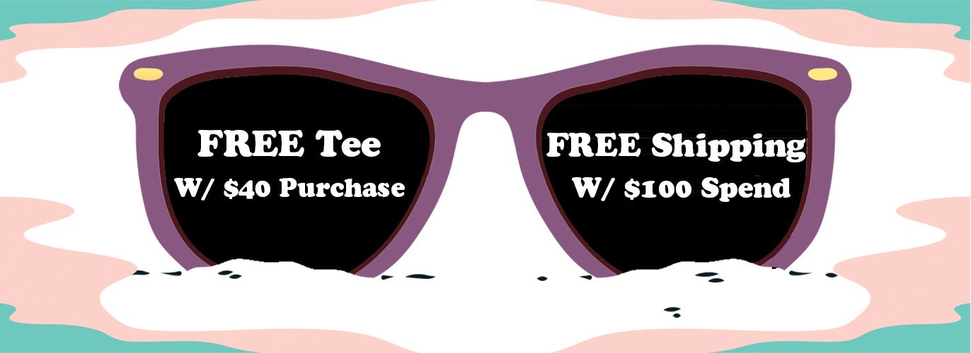 FREE Shipping & FREE Tees!