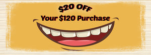 Smile With $20 OFF!