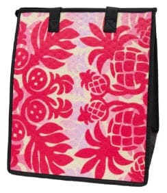 Contemporary Magenta Insulated Hot/Cold Reusable Bag ~ Large