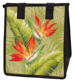 First Class Sage Petite Hawaiian Insulated Hot/Cold Reusable Bag