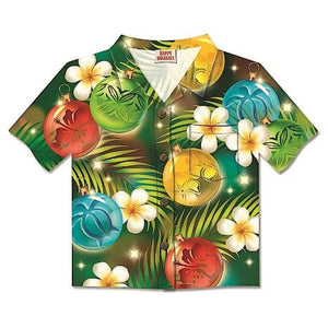 Christmas Cards Box - "Ornaments of the Islands" Aloha Shirt