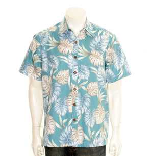 Hilo Garden Reverse Print Aloha Shirt H60076