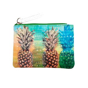 Golden Pineapple Pouch Bag - Small