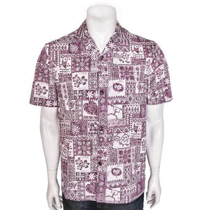 Royal Hawaiian Creations Tapa Men's Aloha Shirt