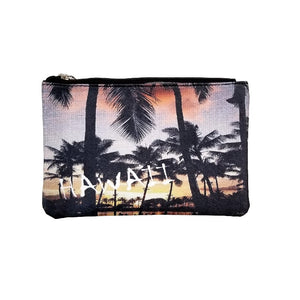 Sunset Hawaii Pouch Bag - Large