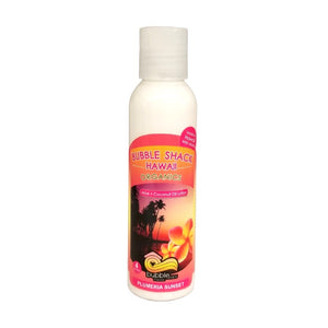 Bubble Shack Organic Aloe + Coconut Lotion 4oz - Plumeria Sunset