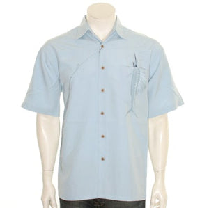 Bamboo Cay "Shake The Hook " Men's Aloha Shirt (WB871)