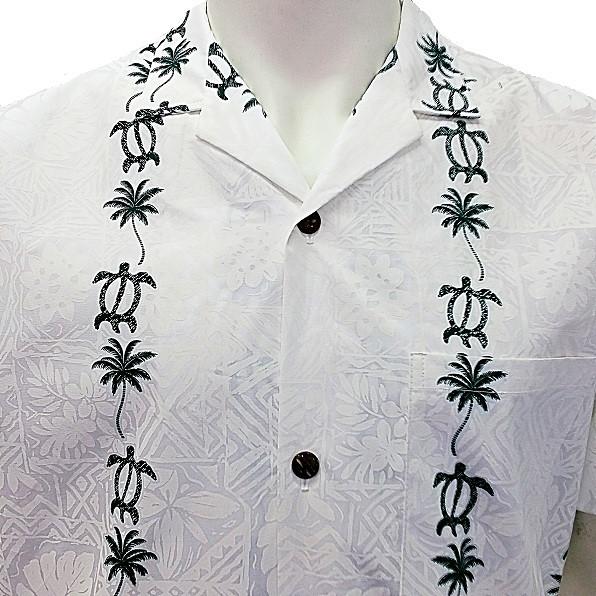 Men's Honu Panel Aloha Shirt