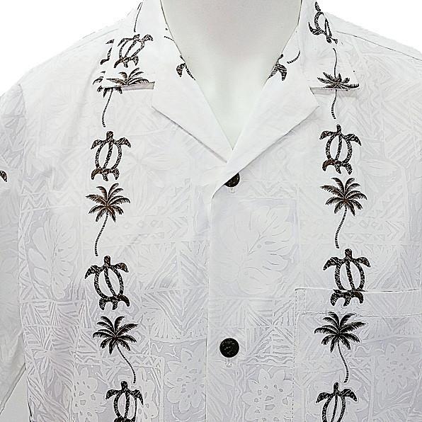 Men's Honu Panel Aloha Shirt
