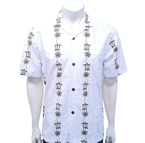 Men's Honu Panel Aloha Shirt