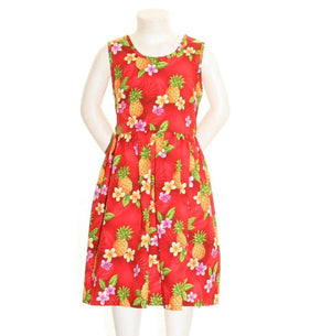 Poipu-pineapple Girls Dress(FM010)