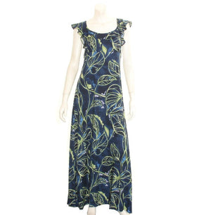 Taro Leaf Empire Dress