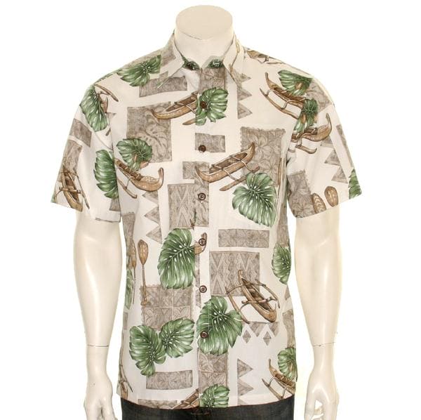 NEW Canoe Reverse Aloha Shirt H60188