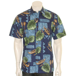 NEW Canoe Reverse Aloha Shirt H60188