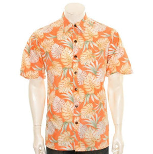 Hilo Garden Reverse Print Aloha Shirt H60076