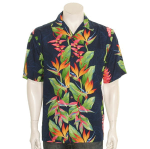 Birds of Paradise Panel Aloha Shirt