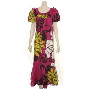 Tiare Ruffle Neck Muu Muu