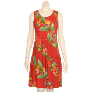 Birds of Paradise Short Dress